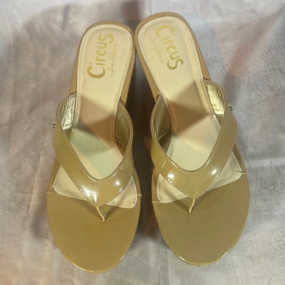 Sam Elderman Circus Heeled Sandals - image 1